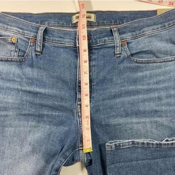 New Madewell Slim Boyjean Mayberry Wash 31 - Picture 10 of 12